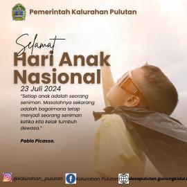 Selamat Hari Anak Nasional 2024